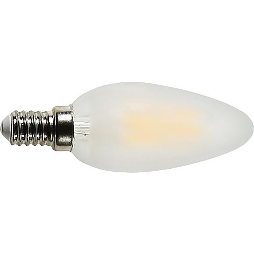 LED filament lamp, candle shape Standard 2