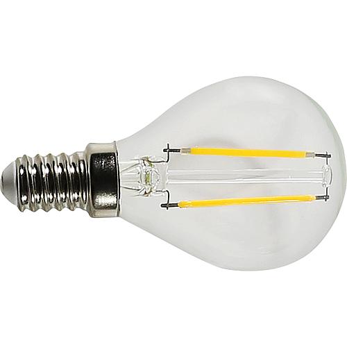 LED-Lampe Filament Tropfenform Standard 1