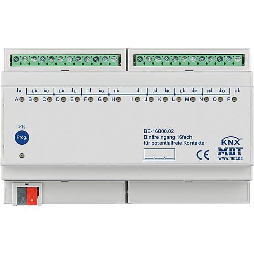 KNX rail-mounted device binary input REG, floating Standard 3