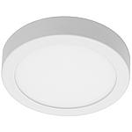 LED surface-mounted panel, white, round