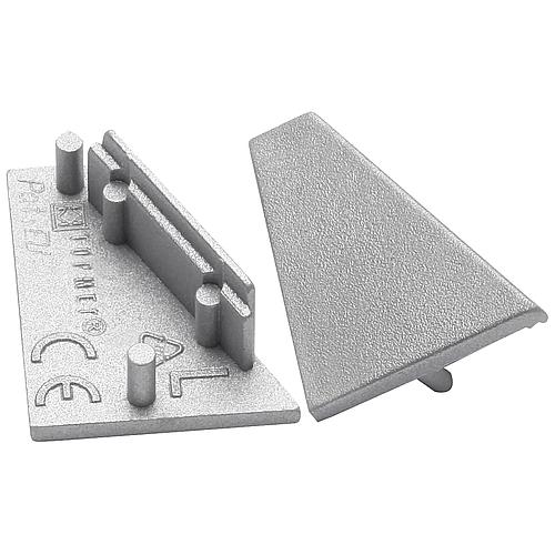 QualityFlex ONE end cap set for QualityFlex ONE fitted corner profile Standard 1