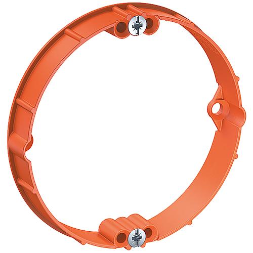 Cavity wall plaster levelling ring, for cavity wall box, ZH 10-AR, PU 25