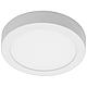 LED surface-mounted panel, white, round, protection class: Dimensions 180