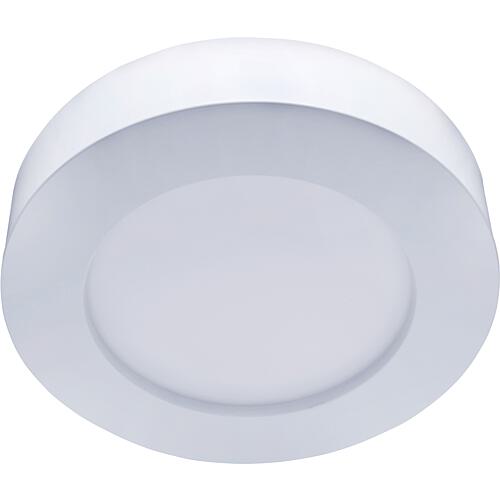 LED panel recessed and surface mounted round, 15W 1500lm D=220 mm, can be dimmed