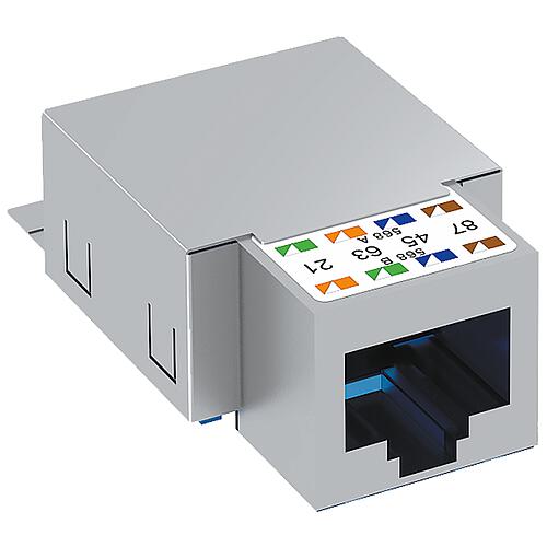 Data connection module RJ45, cat. 6, shielded, ASM-C6 G