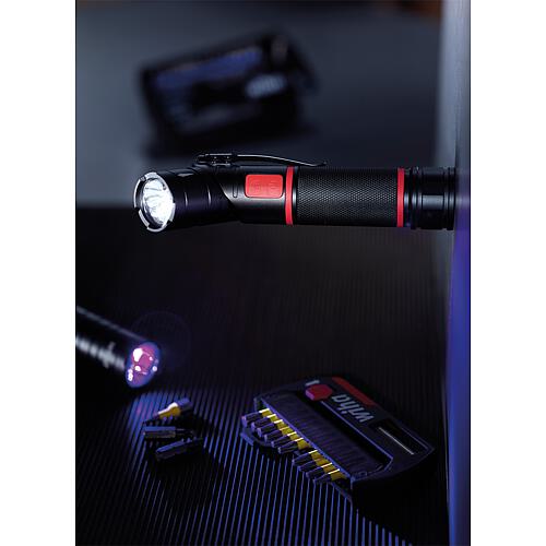 Lampe de poche avec LED, laser et lumière UV Anwendung 8