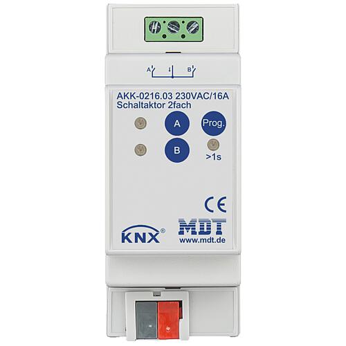 AKK switching actuator, rail-mounted, compact, 16 A, 230 V AC, 70µF, 10 EB, REG Standard 1