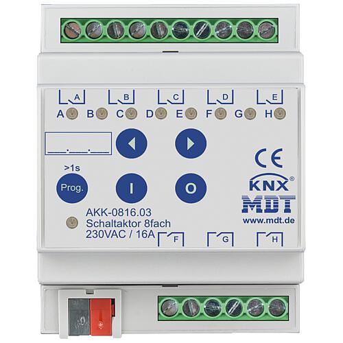 AKK switching actuator, rail-mounted, compact, 16 A, 230 V AC, 70µF, 10 EB, REG Standard 3