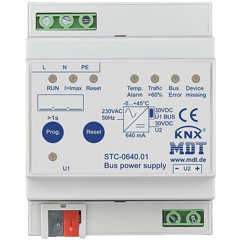 Bus power supply STC, rail-mounted, with diagnosis function REG Standard 1