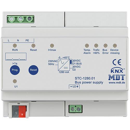 Bus power supply STC, rail-mounted, with diagnosis function REG Standard 3