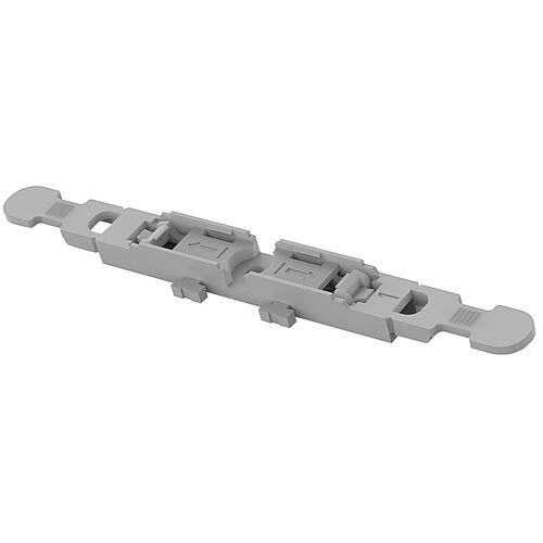 Adaptateur de fixation Wago avec décharge de traction pour connecteur de passage avec levier 221, pour fixation par vis Standard 1