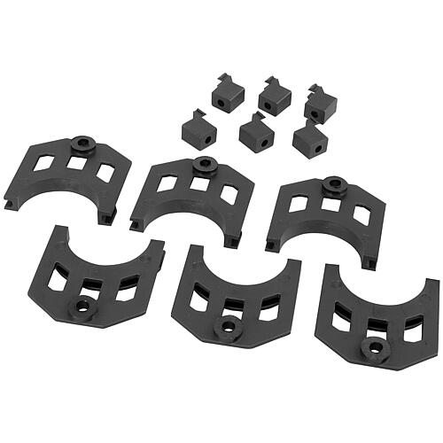 Mounting clips (plastic) for frost protection thermostat JTF/RTKSA, 6 pcs., JZ-05/6K