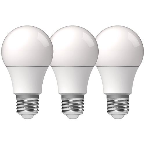 Ampoules LED - Ampoule A60 E27 8W 806lm 2700K opale 180° Pack de