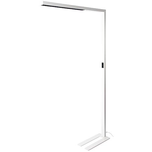 Lampadaire LED STYLEbutler 80W, 4000K gradation en fonction de la lumière du jour blanc