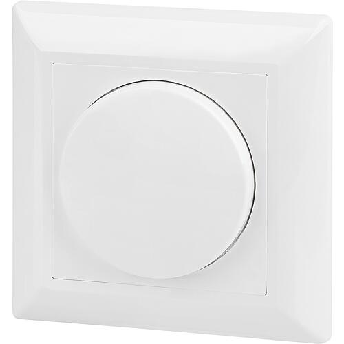 Cover frame LED rotary dimmer Standard 1