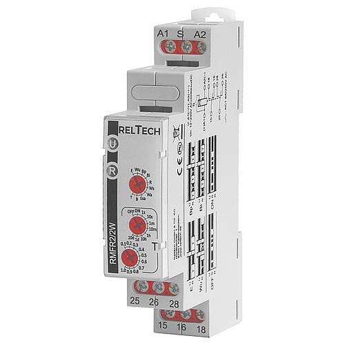 Multi-function time relay 2 change-over contact 8A, RMFR2