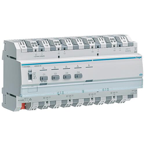 Actionneur variateur universel Hager ESL/LED KNX REG Standard 2