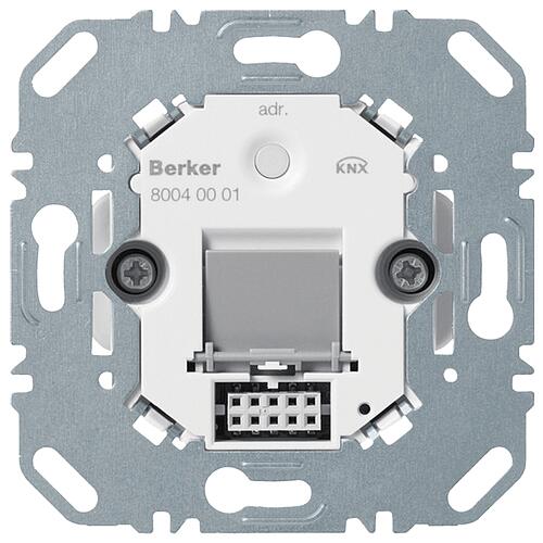 Coupleur de bus Berker avec griffes d’écartement KNX encastré 80040001 Standard 1