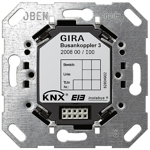 GIRA bus connector 3 KNX UP Standard 1