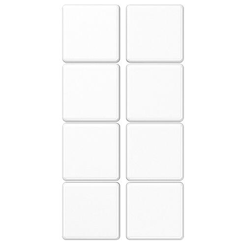 Jeu de touches Jung F50 blanc alpin Standard 4