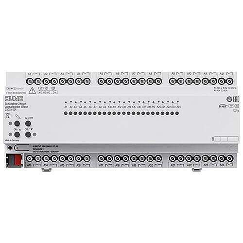 Jung switch/blind actuator Secure KNX REG Standard 2