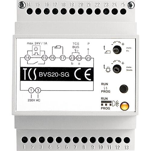 Supply/control unit for audio systems 1 line, REG Standard 1