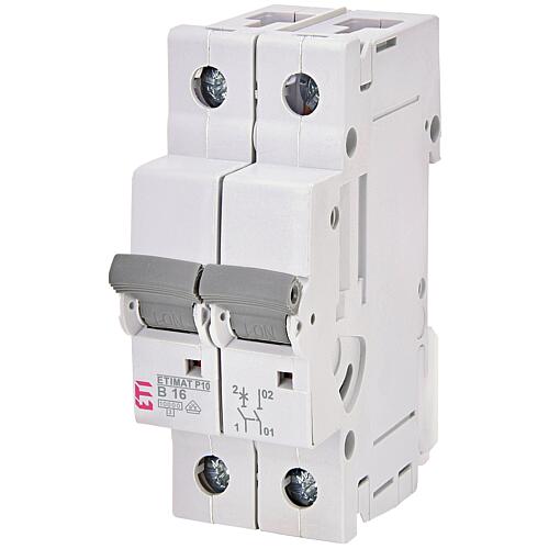 ETI circuit breaker ETIMAT P10 1-pole + N, 10kA, B16, REG