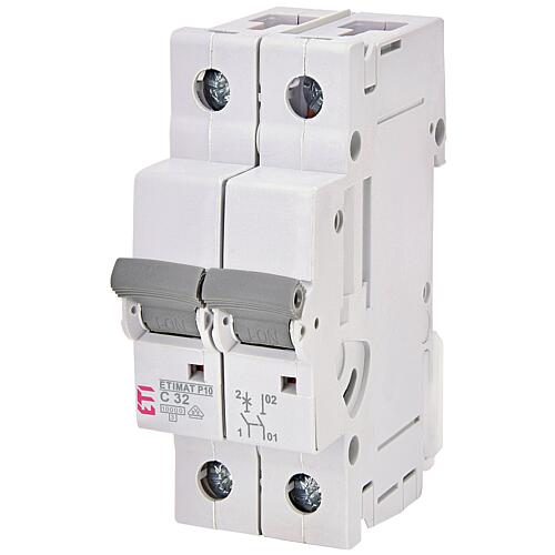 ETI circuit breaker ETIMAT P10 1-pole + N, 10kA, C32, REG