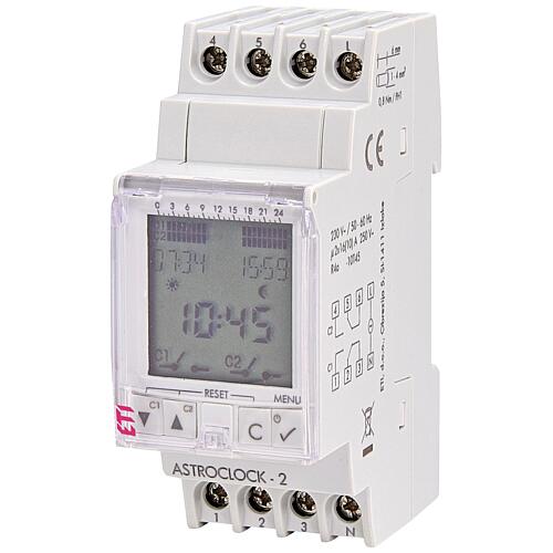 ETI Time relay digital ASTROCLOCK-2, REG Standard 1