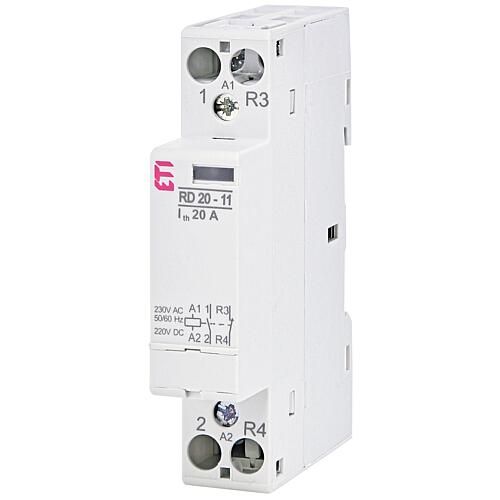 ETI Installation contactor RD 20-11-230V AC/DC, 20A, REG