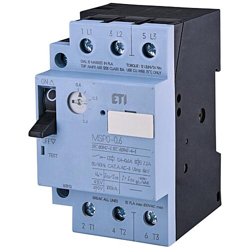 Disjoncteur moteur ETI MSP, REG Standard 1