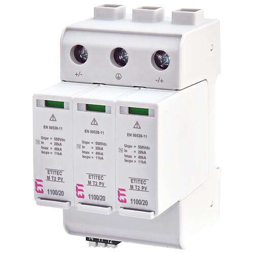 ETI Surge arrester for PV ETITEC M T2 PV Y RC, REG Standard 1