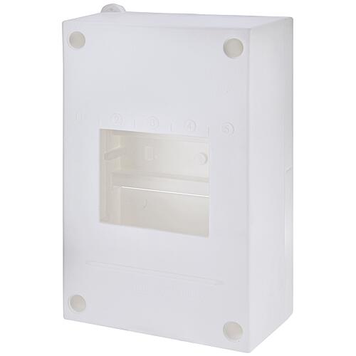 ETI surface-mounted small distribution board 1-row, EC 3+2