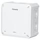 FR-junction box 110x110x67 mm, knock-out openings IP66, PS, white, NFK11ws