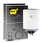 PV boiler Starter sets, 30 litres, with 2 x PV panel, connection cable and FREE Power supply units