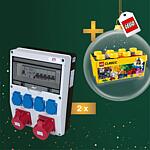 Promotional package mobile socket combination WV 2/4-12 + free LEGO® medium-sized brick box