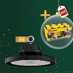 Promotional package LED downlights + free LEGO® medium-sized brick box