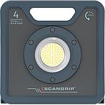 Battery LED working lights scangrip® NOVA 4 C+R for LIFE, construction spotlight, 18.5 V with 2.6 Ah