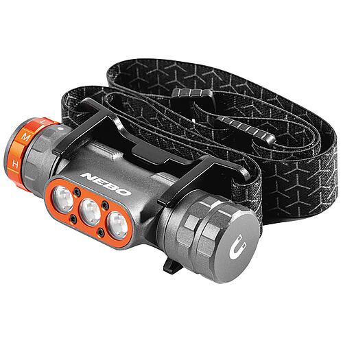 Cordless LED head torch TRANSCEND 1500