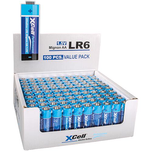 Xcell Performance Alkaline AA Battery 100ER-BOX