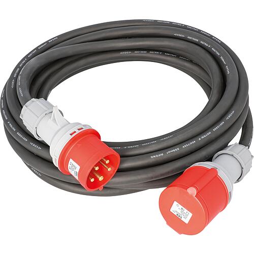 CEE extension cable H07RN-F, 400V/32A, 5x6 mm²