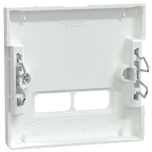 Central plate for USB charging station, System M