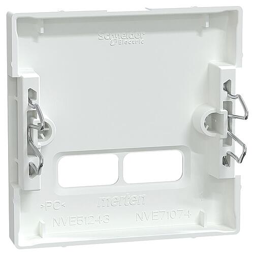 Central plate for USB charging station, System M