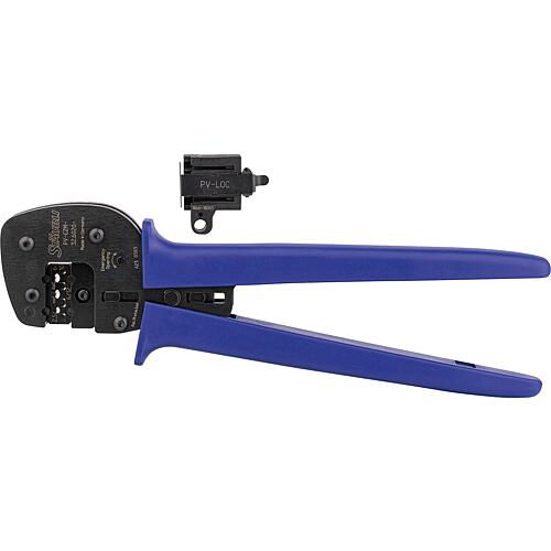 Crimping tool including locator and crimping insert Standard 1