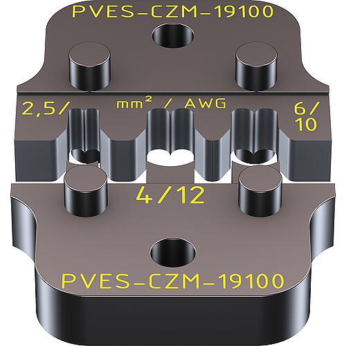 Replacement crimping inserts