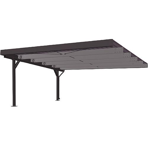 Carport S:FLEX Double Extension Standard 1