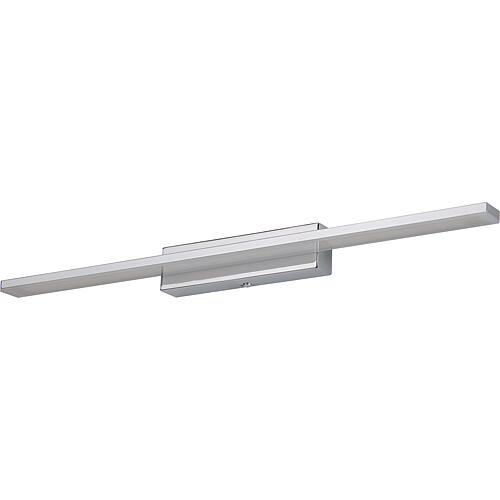 Wall light, LED 8.78 W, 72 LED chrome-plated, lighting on one side