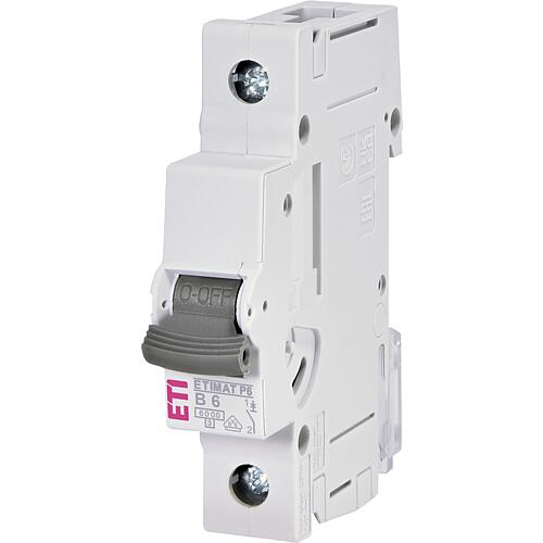 Miniature circuit-breaker B6, ETIMAT P6, 6 kA, 1-pole