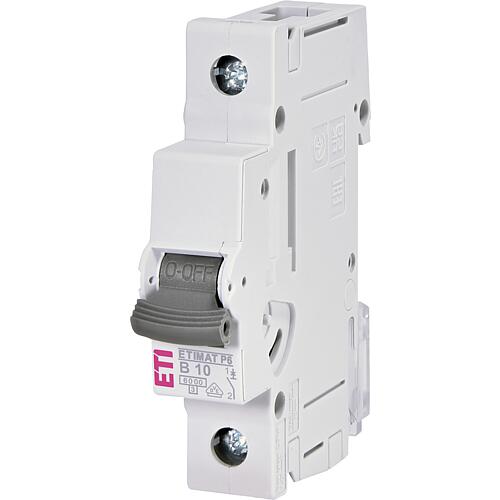 Miniature circuit-breaker B10, ETIMAT P6, 6 kA, 1-pole