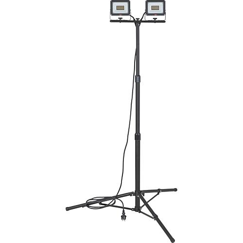 Tripod LED spotlight JARO 6060 T 4800lm, 2x 20W, 3m H07RN-F 3G1.0, IP65